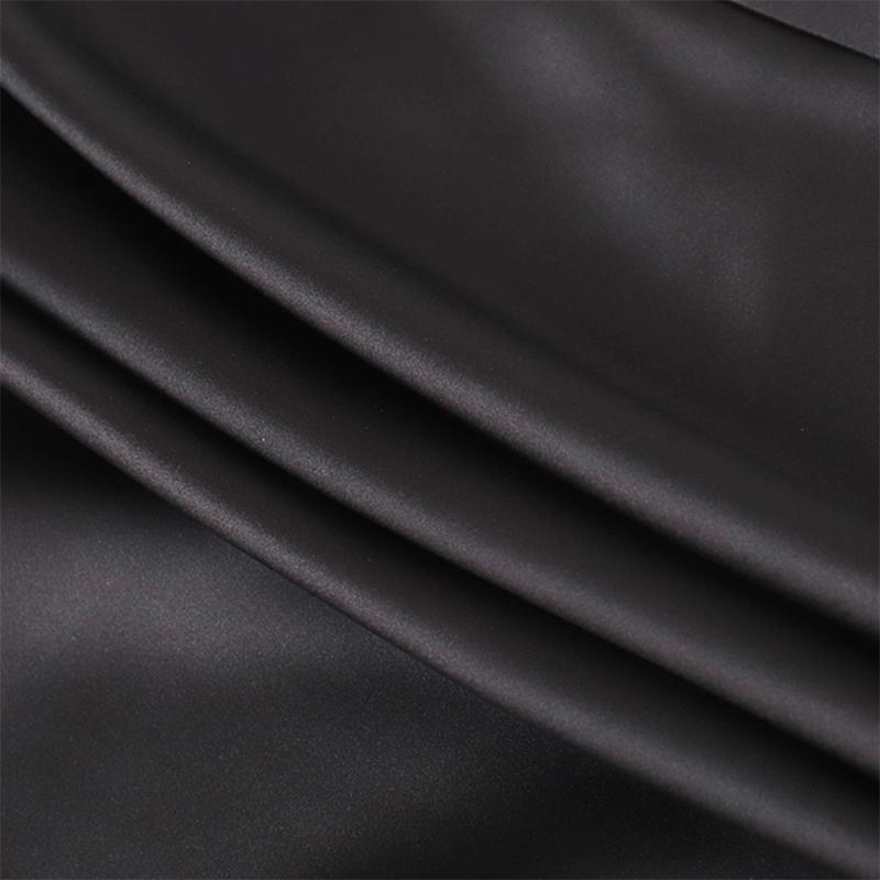 Длинная атласная юбка с высокой талией, женская летняя узкая модная элегантная юбка, женская повседневная лоскутная белая темпераментная уличная одежда для женщин 2024