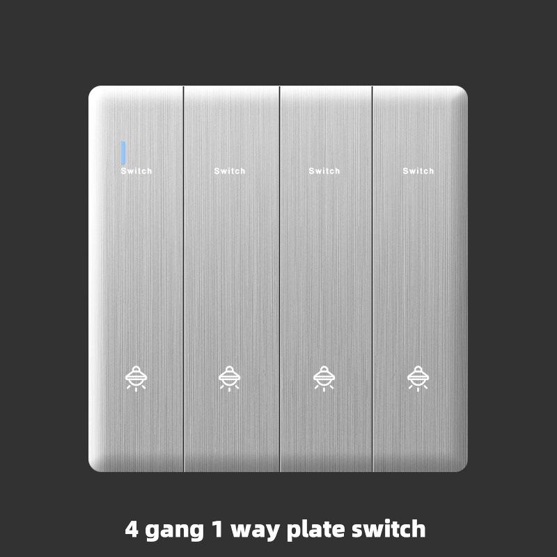 UK 13A with USB Type-c 18W Fast Charging Wall Power Socket plug,Universal Wall Light Household Switch Dual USB Electrical Outlet