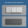 Smart Switch: Совместимость с приложением Mijia, Голосовое и сенсорное управление всем домом, Bluetooth MESH 2.0, Прямоугольный белый, Версия с нулевой фазой