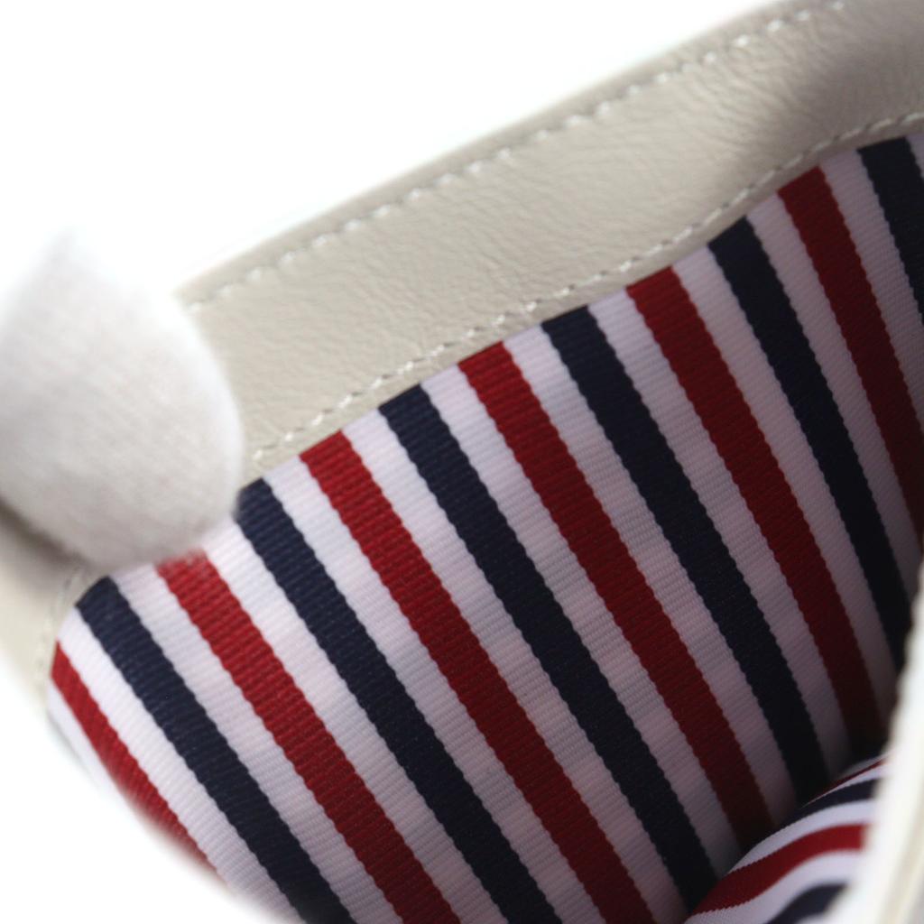 THOM BROWNE Tri-fold Wallet Grosgrain Loop Tab Wallet with Coin Case UAW007A Used