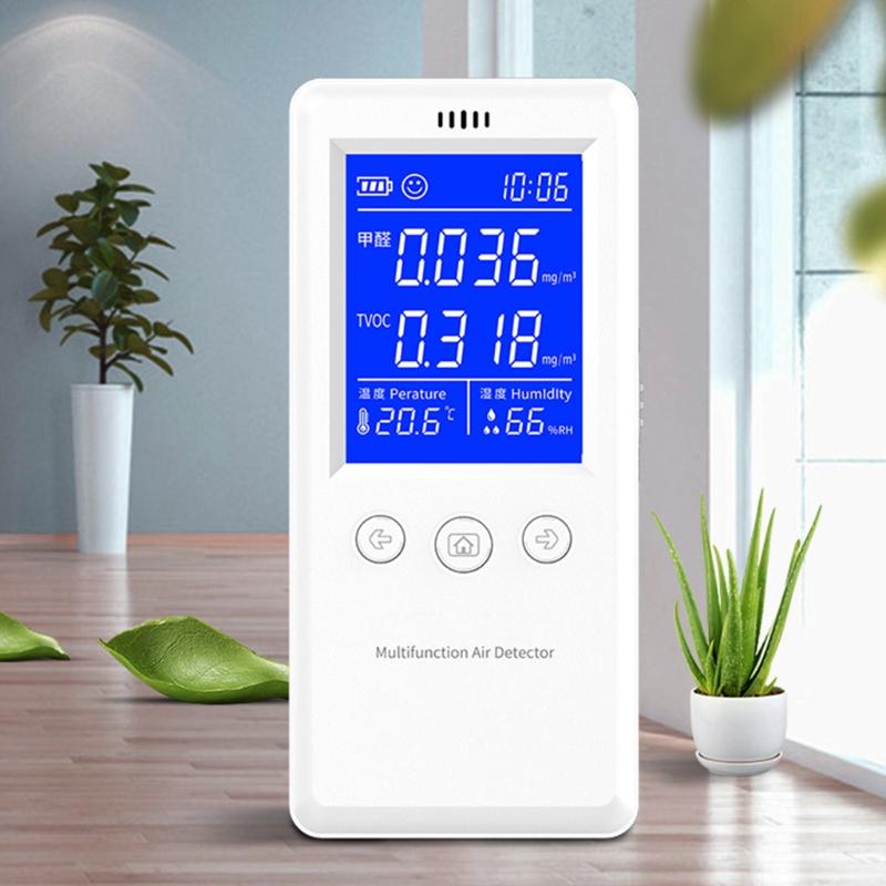 Отличный детектор-монитор качества воздуха для TVOC HCHO Детектор формальдегида Реальная запись данных в реальном времени