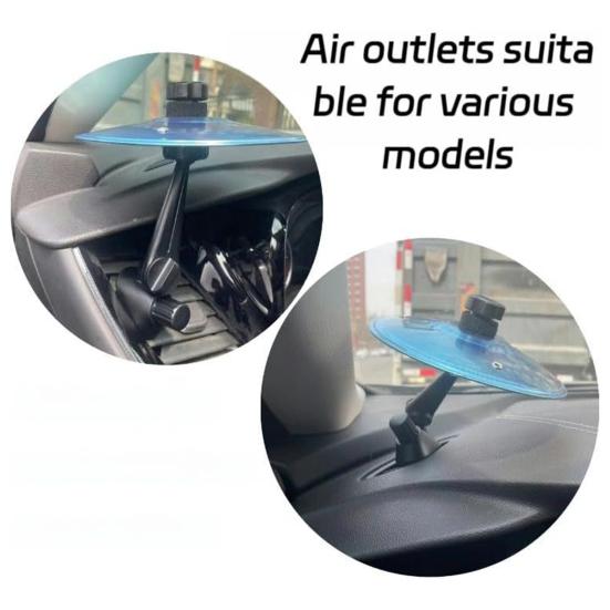 2Pcs Car Vent Mini Drum Crash Cymbal for Car Vent Car Dashboard