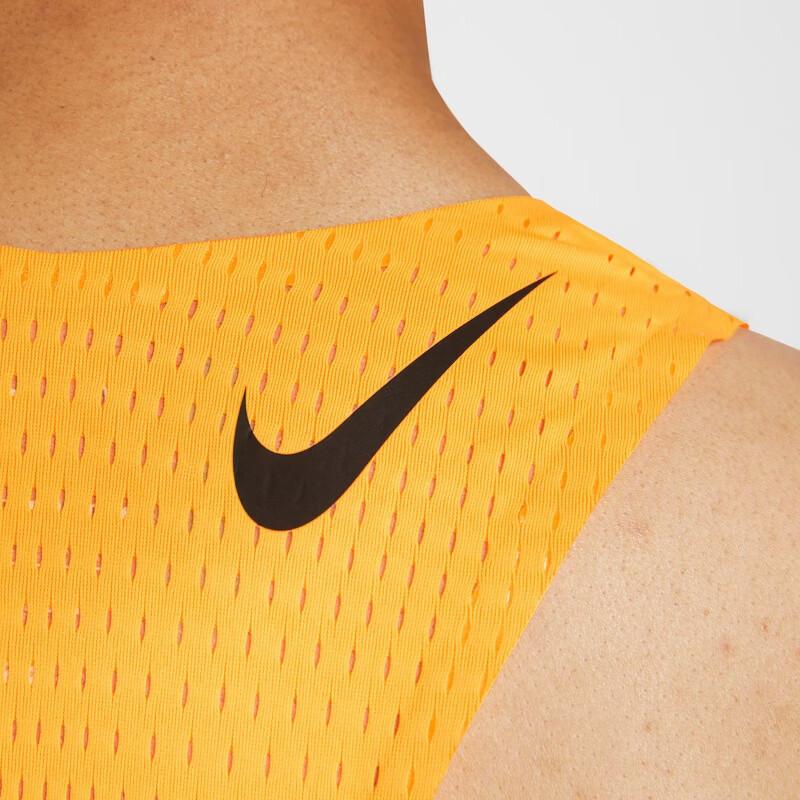 Nike Мужская жилетка для бега Aeroswift Dri-Fit Adv с быстрым высыханием, дышащая, без рукавов, топ FN4232-845