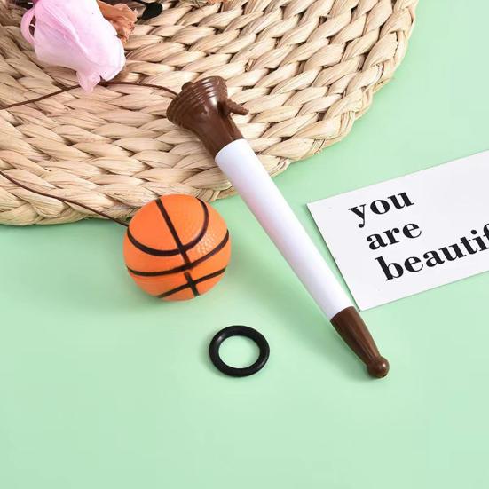 Креативная шариковая ручка для баскетбола, футбола, тенниса, волейбола, форма декомпрессии, отказов, всплывающее окно, нейтральная ручка, студенческие канцелярские принадлежности