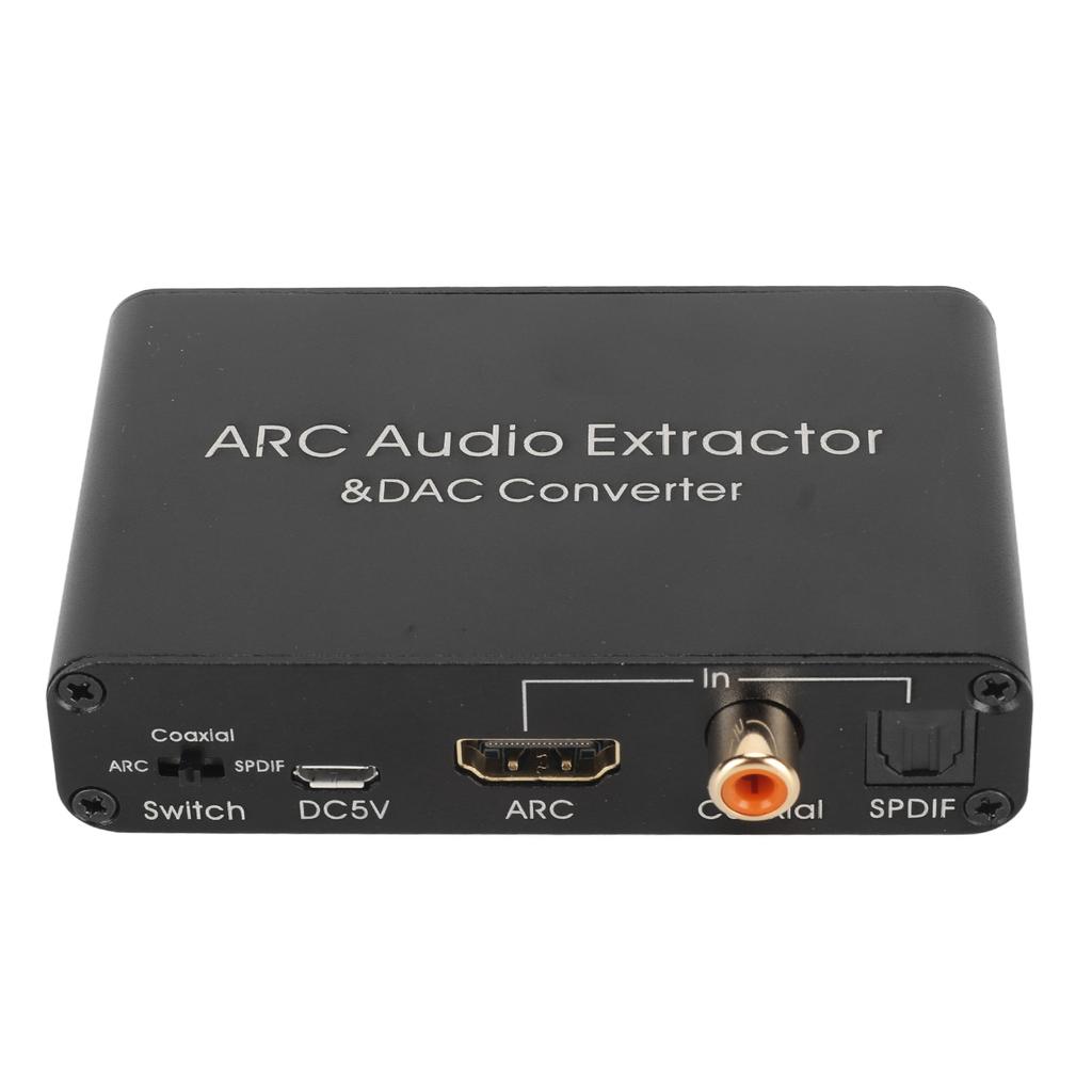 HD-выход ARC Sound Extractor 192 кГц Оптический SPDIF 3,5 мм Порт для наушников Цифровой аналоговый звук