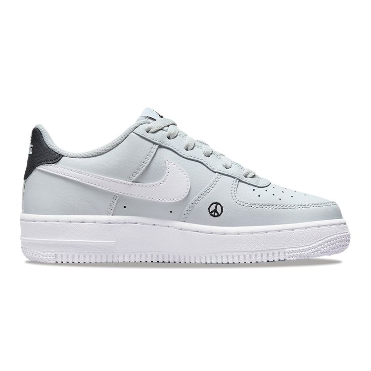 Air Force 1 LV8 GS Have A Nike Day — детские кроссовки Earth White Cool-Grey Black DM0983-001