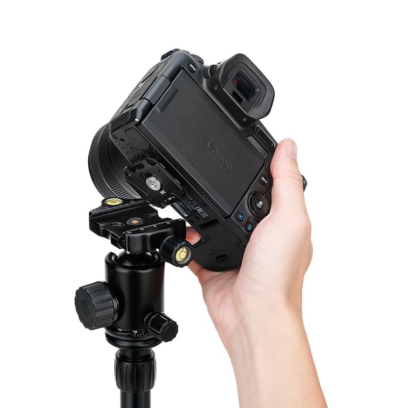 JJC Camera Quick Release Quick Shoe Mount for Peak Design Capture V3 Silicone Strap Aluminum Alloy Durable Quick Camera Mount Plate Plate, Arca-Swiss