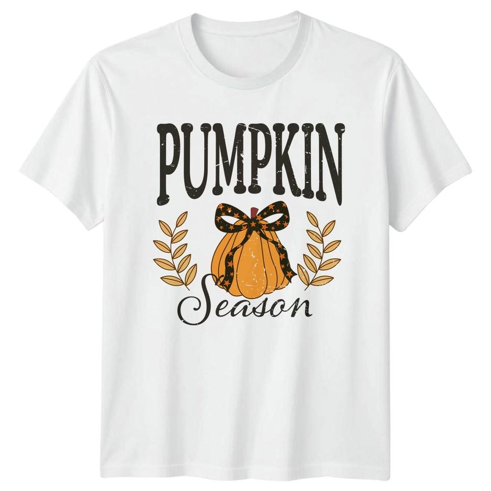 Pumpkin Season Unisexs TShirt Pumpkin Spice Halloween Halloween Gift For Her
