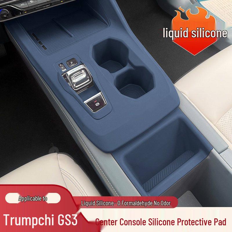 Trumpchi GS3 Console Silicone Pad & Shifter Panel Wireless Charging Film.