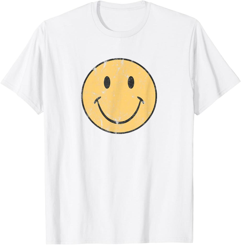 Happy Face | Retro 70's 80's | Vintage 70's Graphic T-Shirt