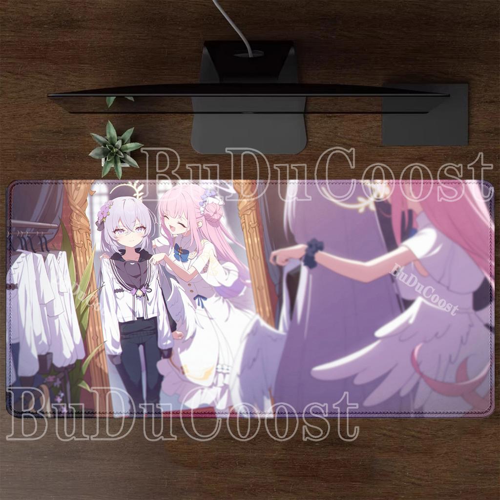 HD Printing Misono Mika Blue Archive Gaming XXL Mousepad Office Accessories Non-slip Mouse Pad Keyboard Anime Sexy Girl Desk Mat