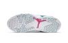 Jordan 6 Retro White Laser Fuchsia Green Abyss PS 543389-153