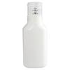 LEC Push-to-Measure Refillable Detergent Bottle, 600ml (For Liquid Detergent), Plain White with Design Sticker, W00108