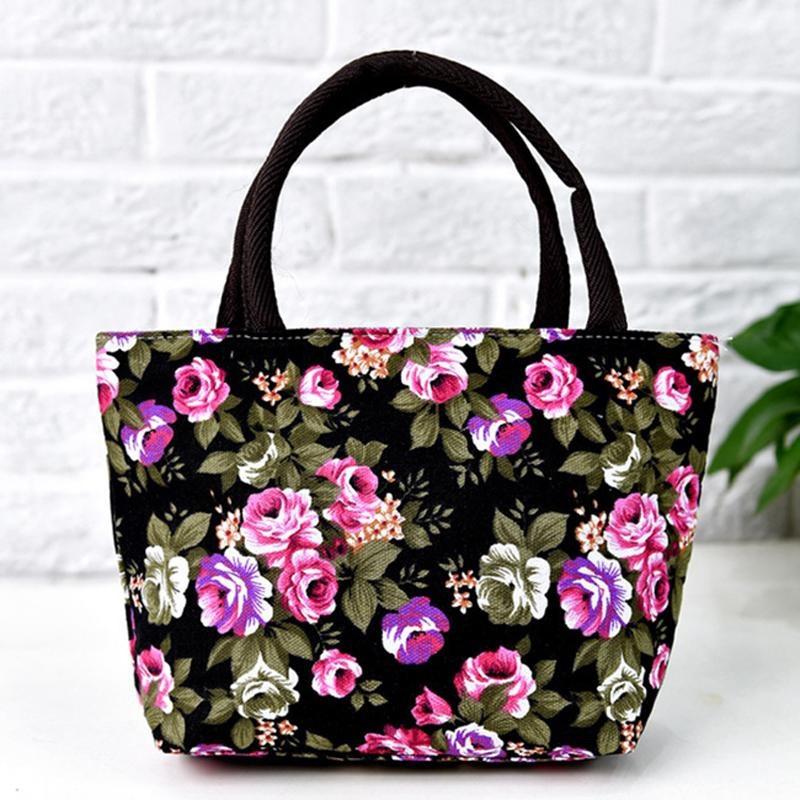 Модная женская печать на холсте, сумка для покупок, сумка через плечо