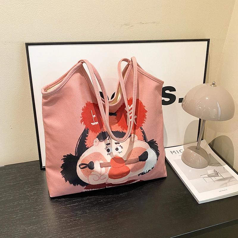 Большая вместительная дорожная сумка с небольшим нишевым дизайном, элегантная индивидуальная и универсальная сумка на плечо