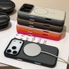 Большое прозрачное окно Жидкий силикон Для чехла телефона Magsafe Для iPhone 17 Air 16 15 14 13 Pro Max Официальный Мягкий Защитный Ударопрочный Чехол