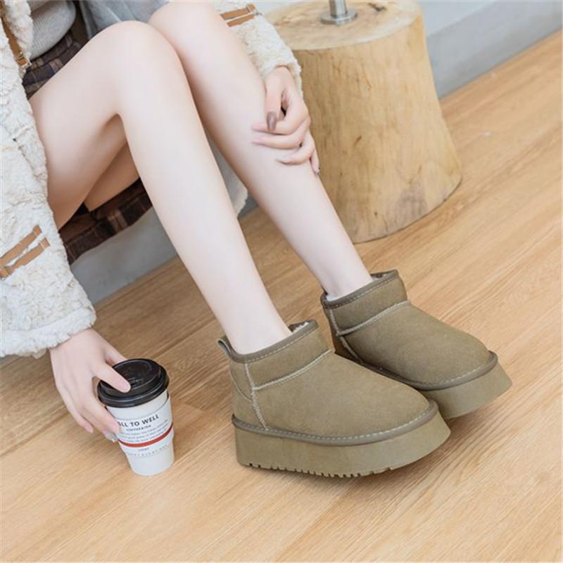 Оригинальные зимние ботинки женские модные зимние черные ботинки сохраняют тепло джинсовая обувь для женщин тапочки женские ботинки Zapatos Mujer