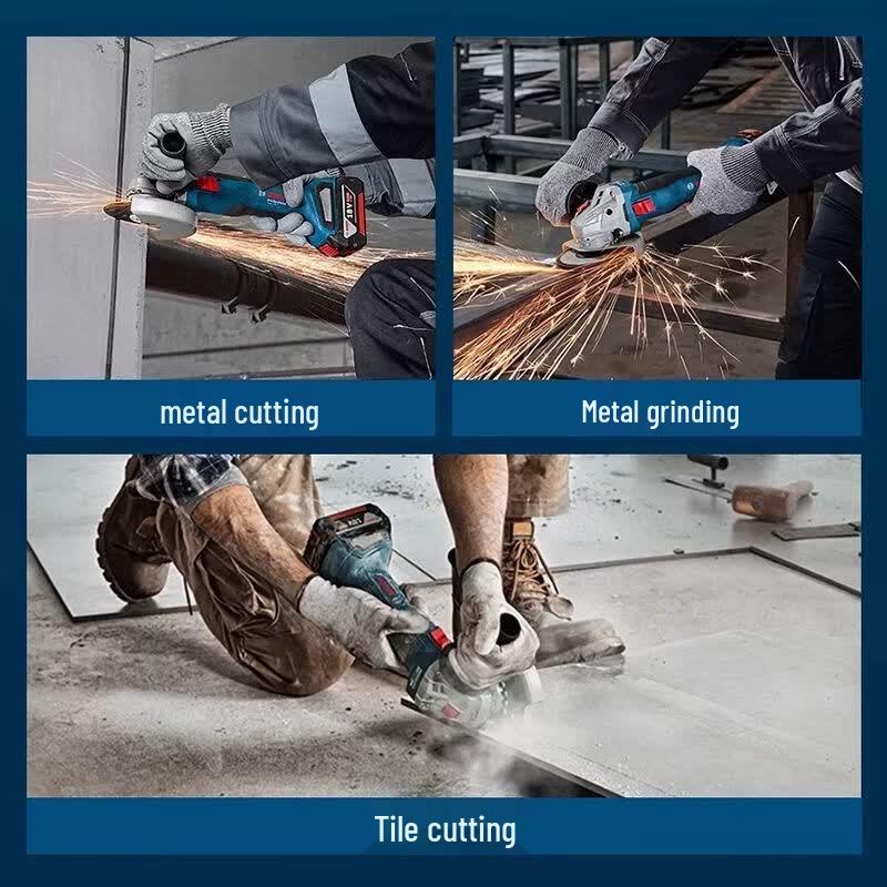 Bosch GWS 18V-8 Cordless Brushless Angle Grinder CN plug (adapter included)
