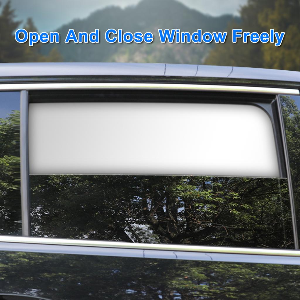 4 PCS Car Side Window Sun Shades, Magnetic Front Rear Window Shades for Sun Heat Blocking Amp;amp;amp; UV Protection.