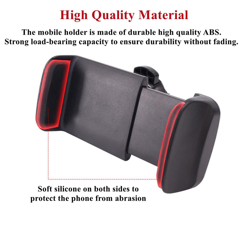 Car Mount Bracket Smartphone Holder Stand Mobile Phone Cradle for Jeep Wrangler JL JLU Gladiator JT 2018+ Interior Accessories