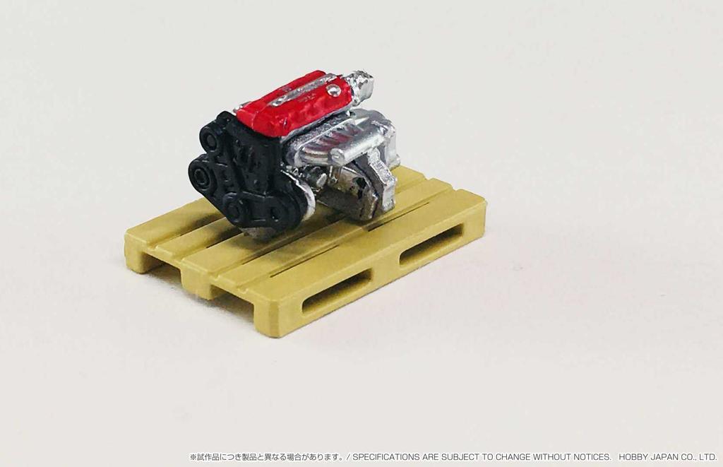 HJ64 Honda Civic TYPE R Championship White Готовый продукт с моделью двигателя 1/64 (ЕК9)