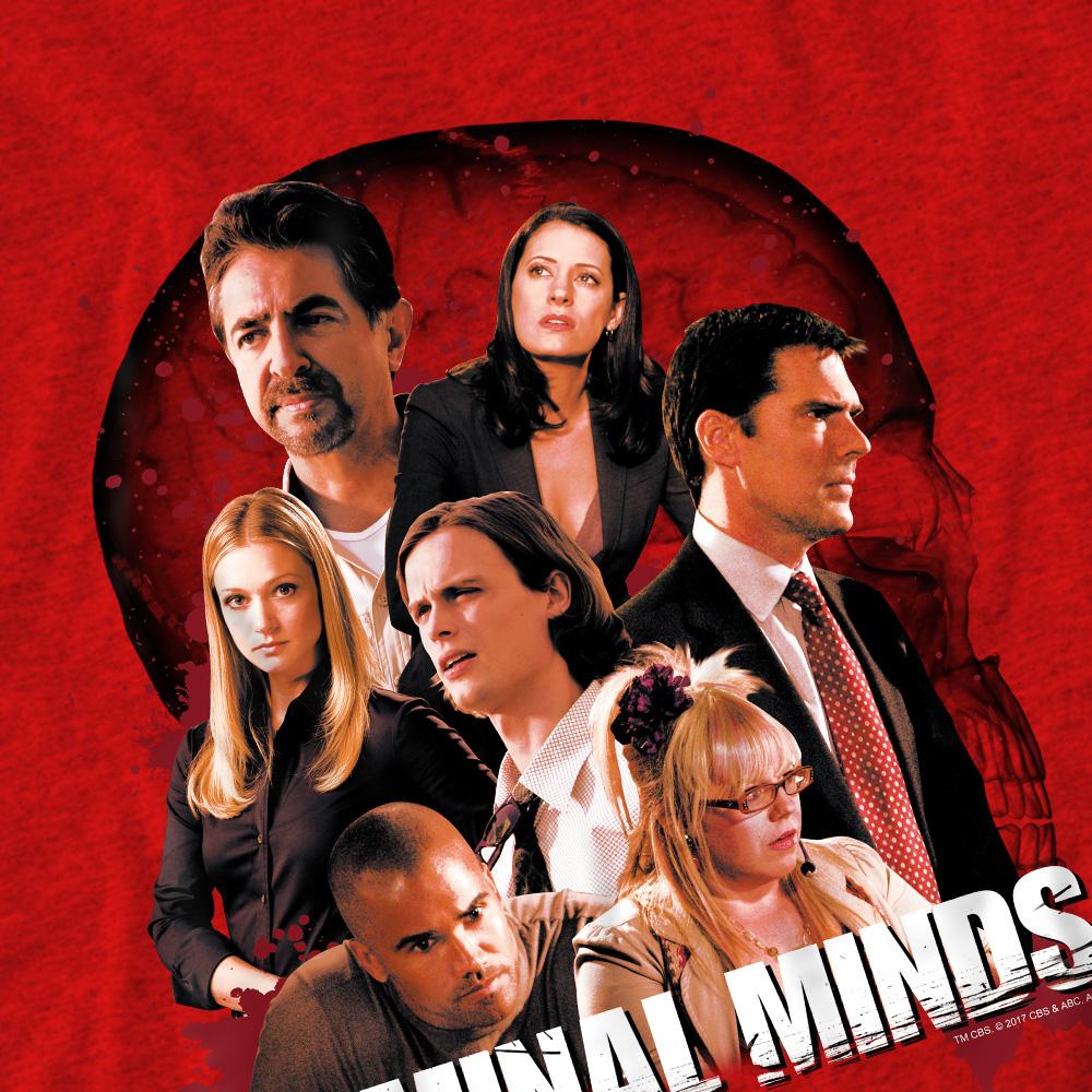 Criminal Minds Unisex Adult Brain Trust T-Shirt