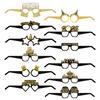 Happy New Year New Year Theme Party Glasses Photo Props