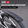 ThinkRider Mountain Bike Mudguard Widen Quick Release 26-29 дюймов Прочный Lnnovative Установка Fender Bicycle Accessories