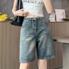 High Street Y2k Loose Denim Shorts Women High Waist Trousers Sexy Vintage Hotsweet Female Aesthetic Fashion Design Pants Summer