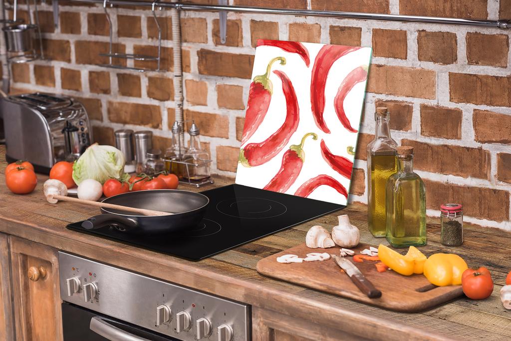 GLASS CUTTING BOARD 45x52 Chili