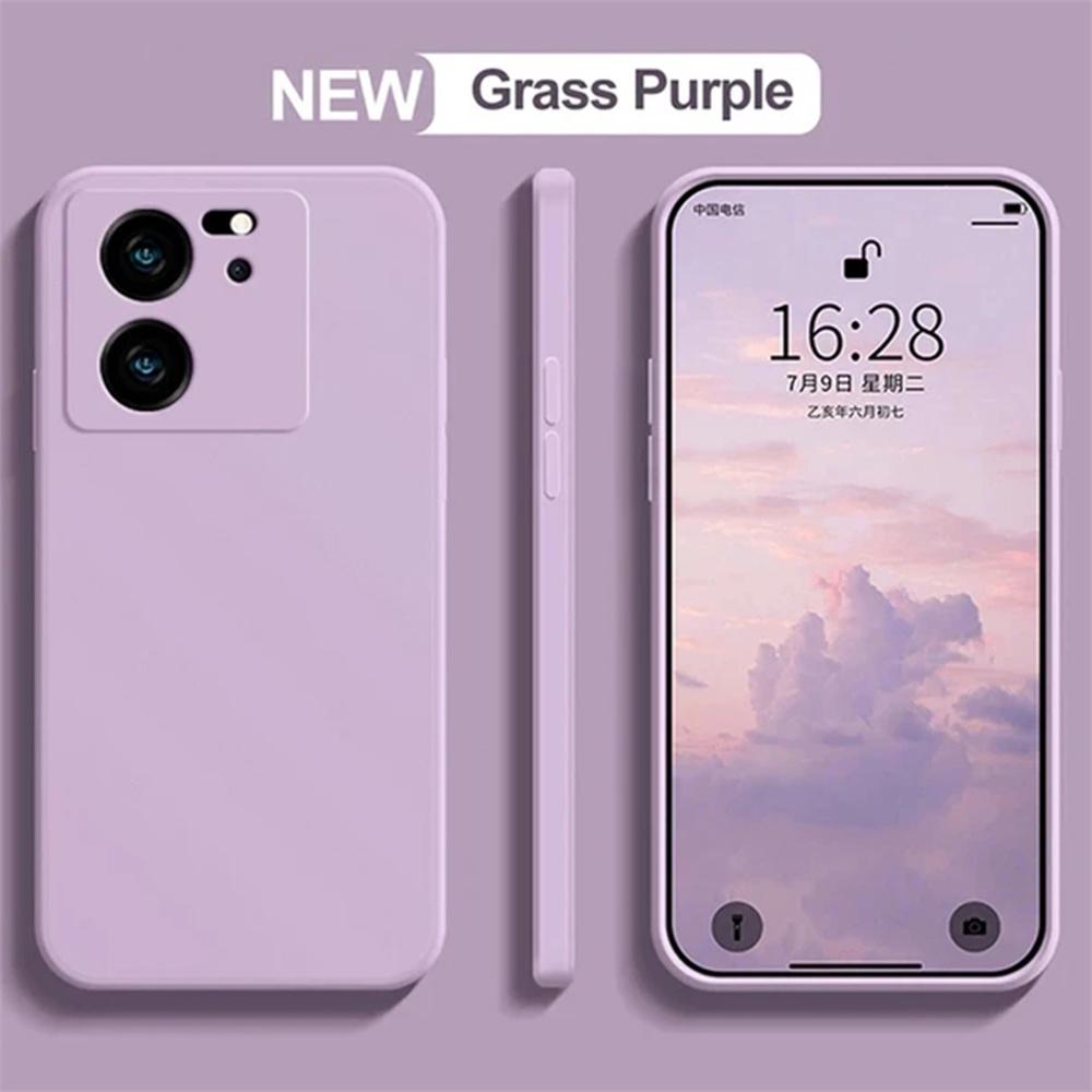 Для Xiaomi 13T 13TPro Lite Ultra Ударопрочный Бампер Броня Жидкий Силикон Оригинальный Чехол Для Xiaomi 13 13T Чехол из Жидкого Силикона