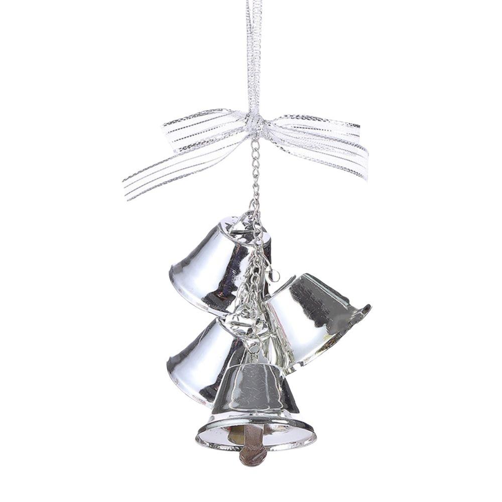 Crisp Sound Xmas Tree Pendant Creative Door Hanging Bell Gifts Retro Windbell  Entrance Porch