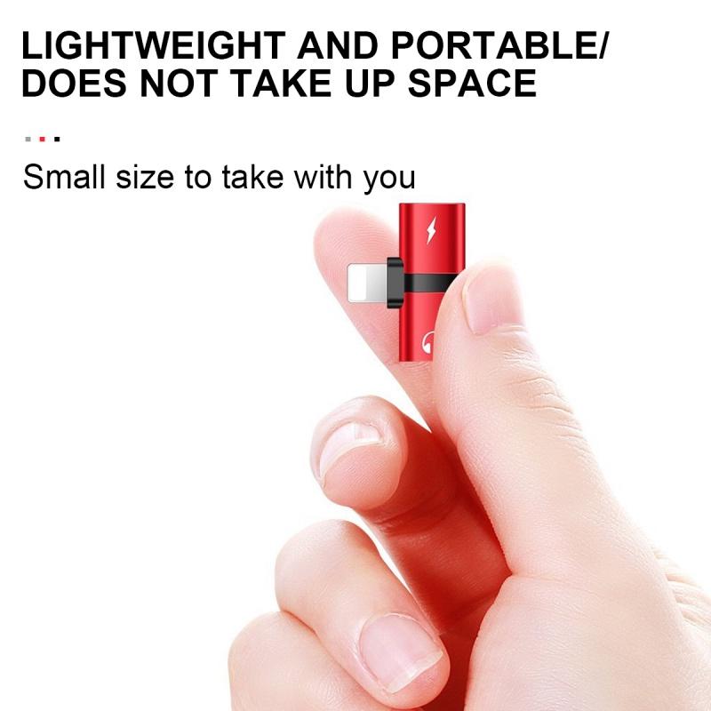 FONKEN 2 In 1 Charging Splitter Adapter Headphone Charging USB Type C Adapter Audio Charger Cable