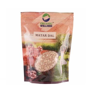 Уайт Матар (Белый горох) (450 г), White Matar Split,  Organic Wellness