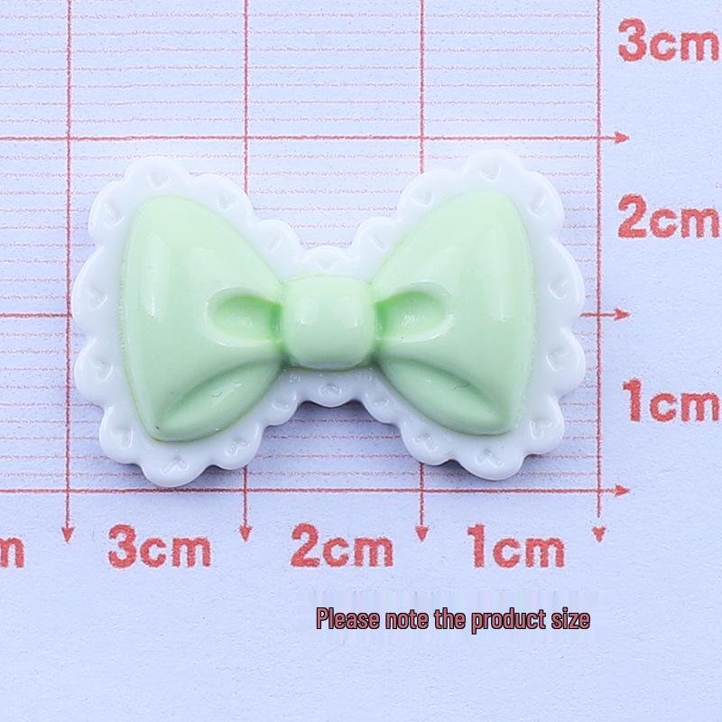 Белый бант Смоляной аксессуар Набор для DIY