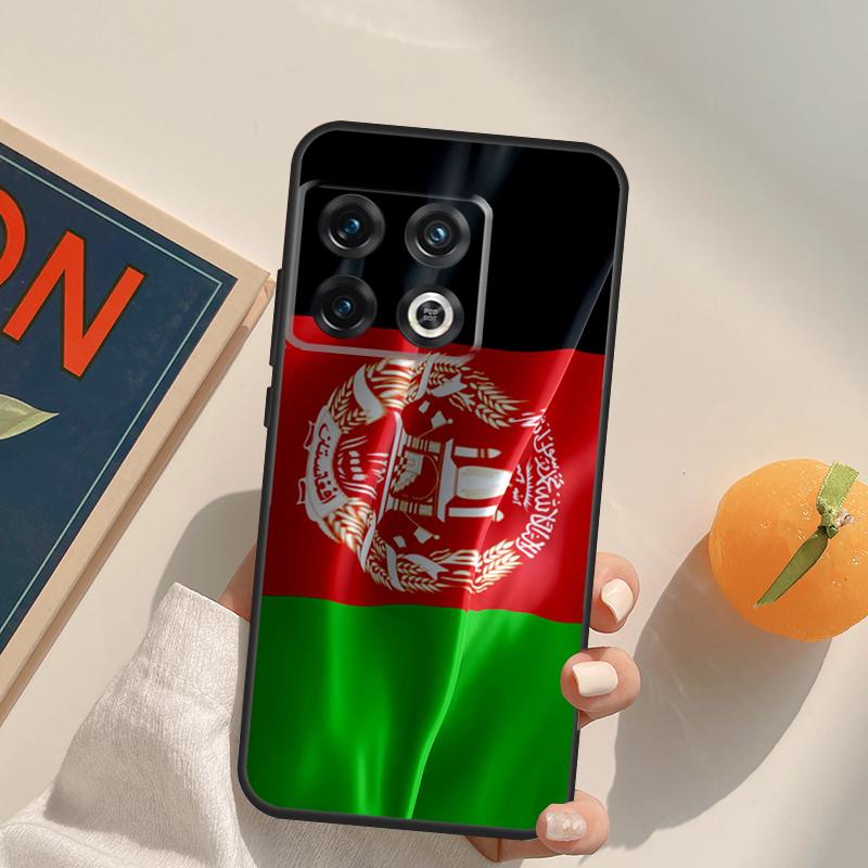 Чехол Флаг Афганистана Для OnePlus 13T 10T 10R 12R 13R 15 13 12 11 10 9 Pro Nord CE 5 2 3 4 Lite N20 N30 Обложка