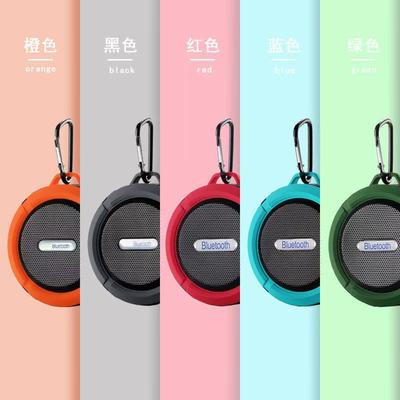1 шт. Водонепроницаемая Bluetooth-колонка, Беспроводная Bluetooth-колонка, Мини-портативная колонка для занятий спортом на открытом воздухе с TF-картой