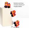 Children's wooden magnetic color number train, color number recognition track assembly toy game