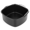 Non-stick Air Fryer Liner Carbon Steel Baking Dish Pan Replacement Air Fryer Accessories  Kitchen