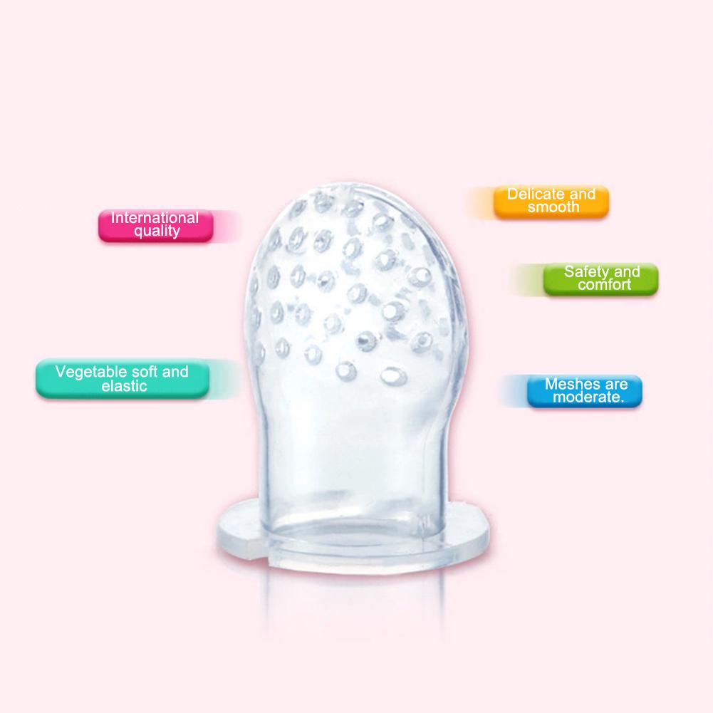 Ниблер - силиконовая соска для прикорма фруктами младенцев