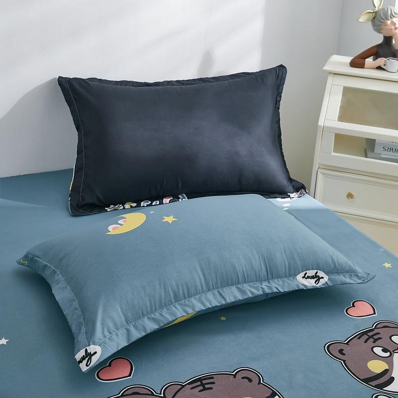 Прямоугольные подушки Чехол Печатный Наволочка 2 шт Мягкая Подушка Чехол Funda Almohada Home Bed Pillowslip 48x74см Чехлы для подушек