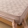 Waterproof Quilted Mattress Cover Raw Cotton Anti-bacterial Bed Pad Protector Cover Customized Bed Cover Not Included Pillowcase