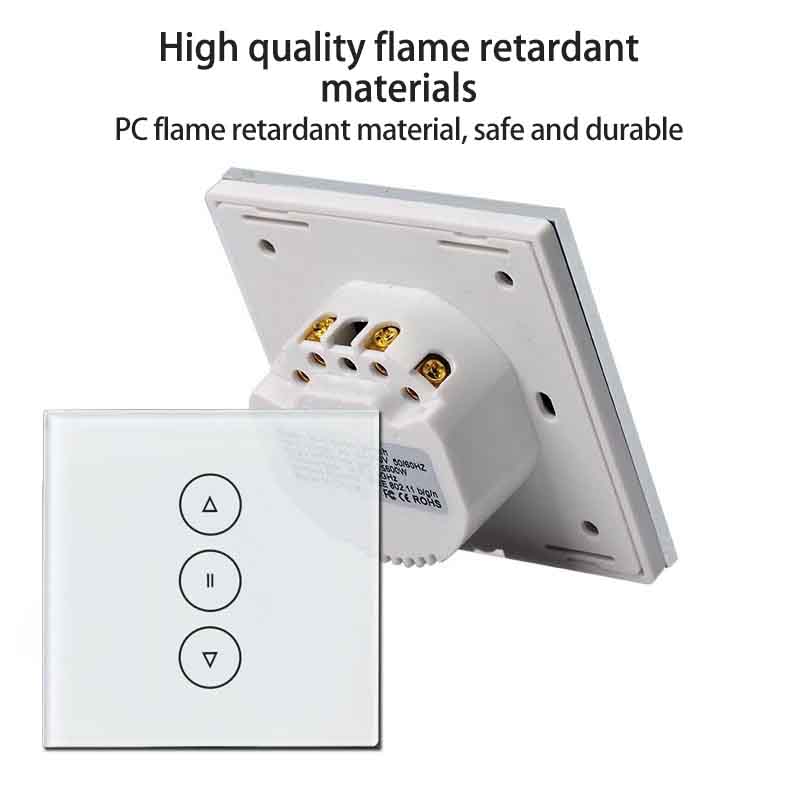 Tuya Smart Switch Rolling Blinds Engine Roller Shutter EU Touch Switches Panel Support Alexa Home