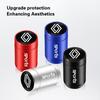 4Pcs Aluminum Alloy Car Wheel Tire Valve Caps Stem Cover For Renault Megane Kadjar QM6 Clio Koleos Espace Captur ZOE Renault RS Z999