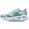 Essential Versatile Shock Absorbing Non-Slip Wear-Resistant Supportive Low-Top Running Shoes Men Sneaker Light-Blue Purple ARHR121-7