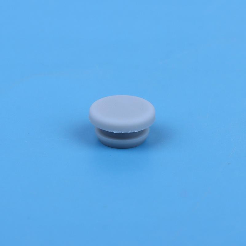 4Pcs Silicone Plug,Rubber Stopper Protective Softness Black 8Mm Buckle Hole Sealing Non-Slip Foot Mat