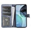 For Google Pixel 7a Leather Wallet Shockproof Phone Cover Dual Color Splicing Flip Stand Case