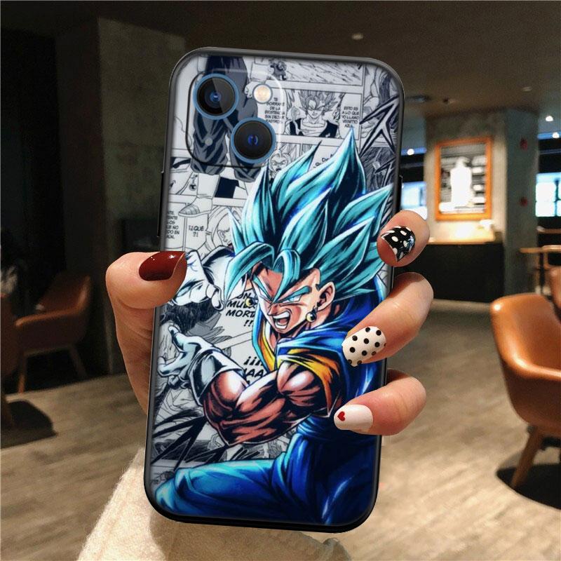 TR3 Anime Dragon Ball New High-End Shell Phone Case for iPhone 16 15 14 13 12 Pro Max Plus Mini