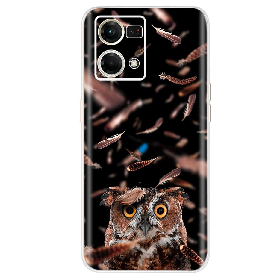 Для Oppo F21 Pro 4G Чехол Oppo Reno7 CPH2363 Цветной Расписной Чехол Мягкий Силиконовый Чехол Для Oppo Reno7 Reno 7 F21 Pro Fundas Coque
