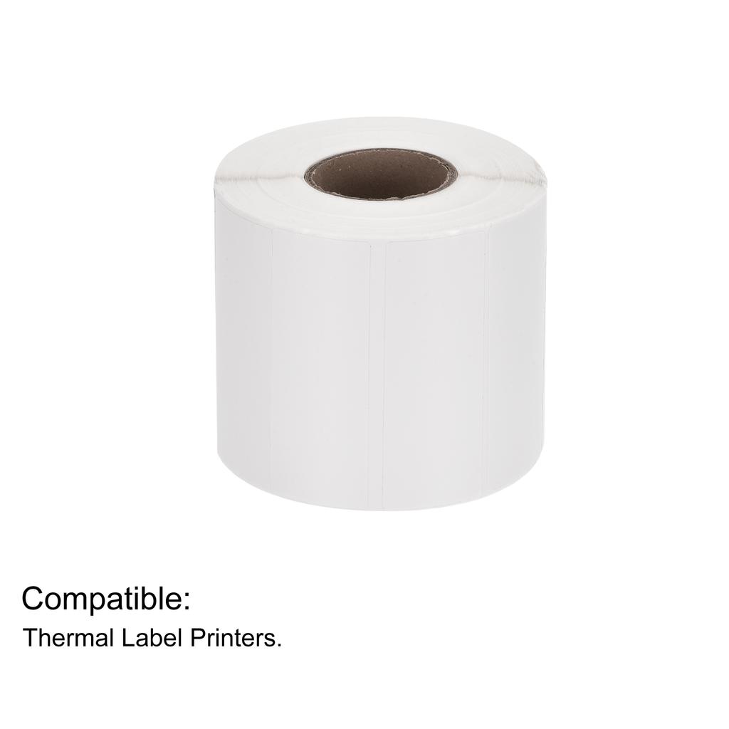 1 Roll Direct Thermal Label Shipping Stickers for Packaging Craft Projects White 250-10000 Labels Self Adhesive Thermal Labels